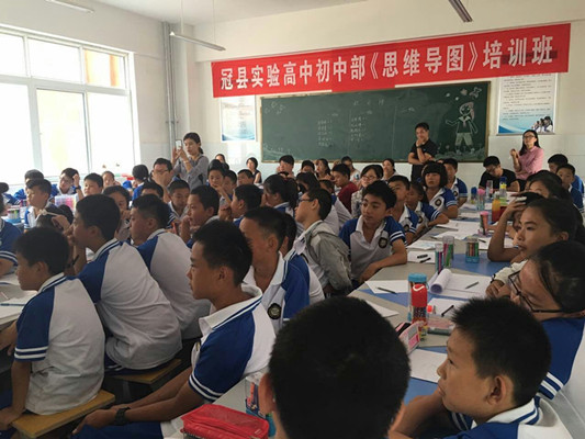 思維導圖進課堂—冠縣實驗高級中學