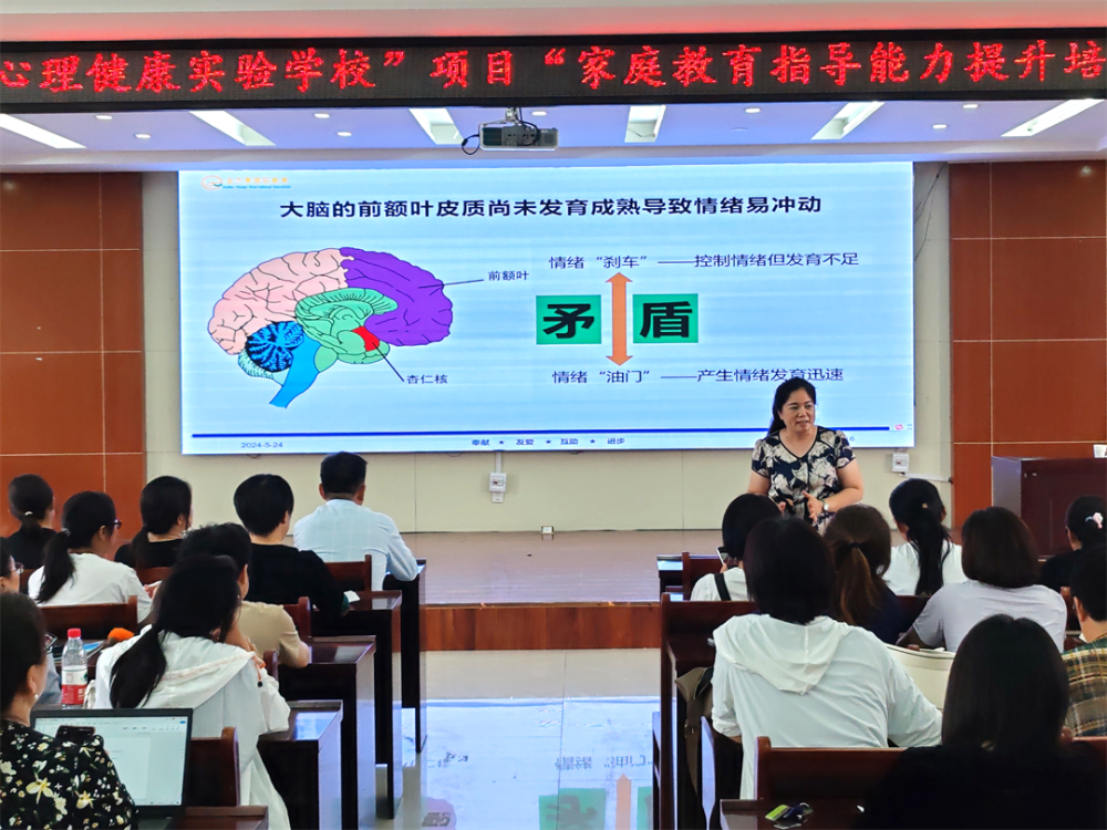 項目動態|攜手共育 助力成長——金芒果教育助力學校開展家庭教育志愿者培訓活動